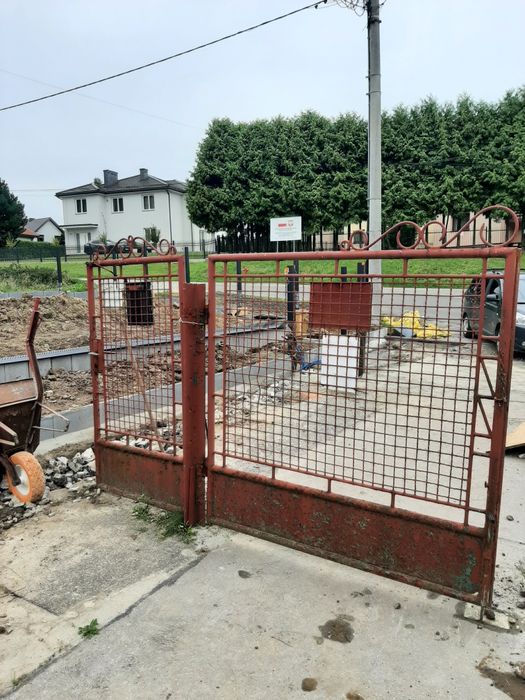 Brama z furtką sprzedam