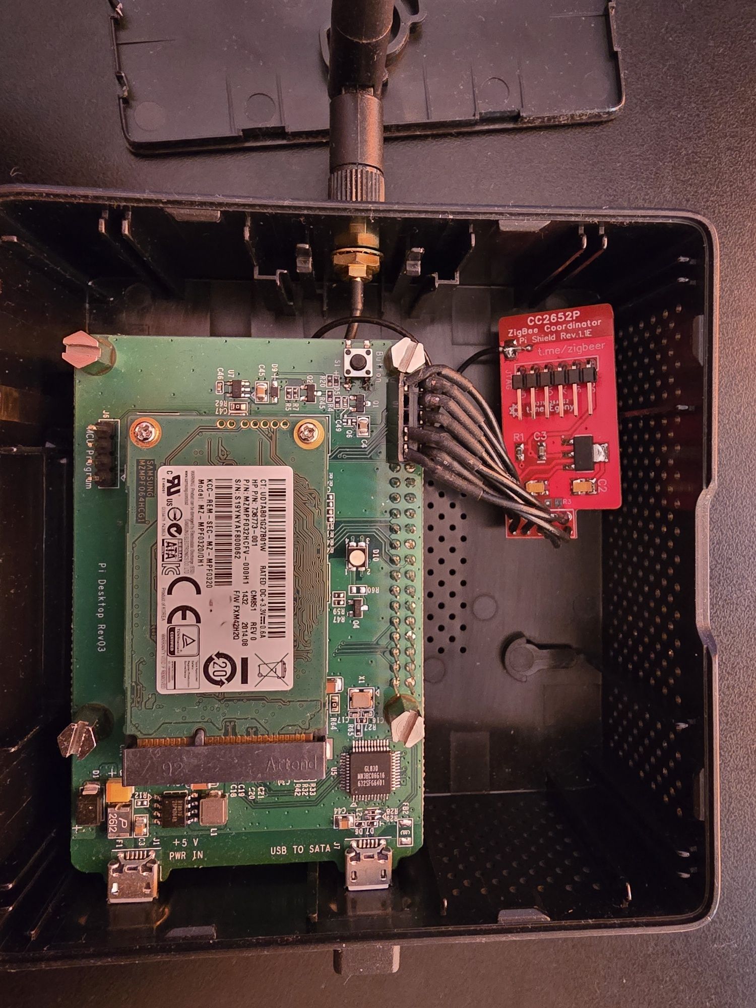 Home-Assistant, Zigbee координатор, Raspberry Pi 3b+
