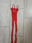 Bodystocking czerwony