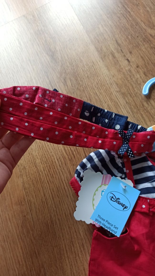 Rampers sukienka Disney komplet prezent