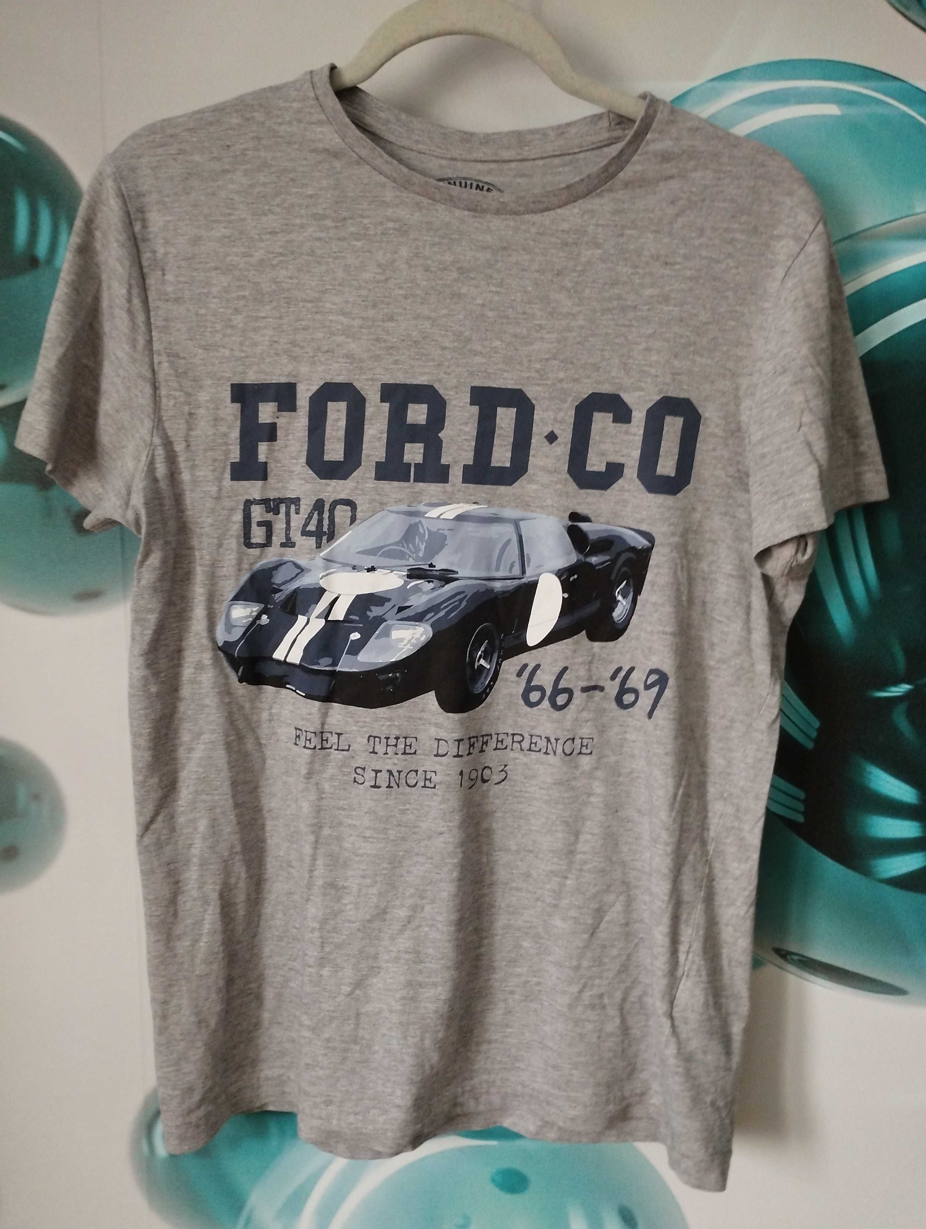 r. S bluzka koszulka Ford samochód