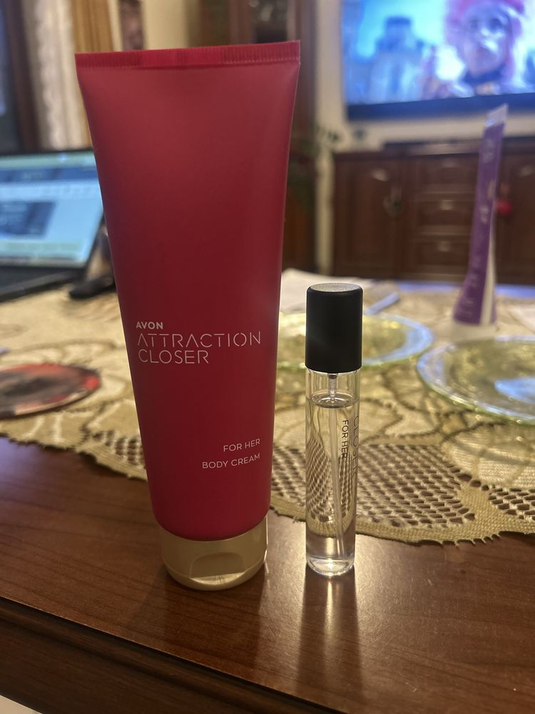Zestaw: perfumetka i balsam Attraction Closer