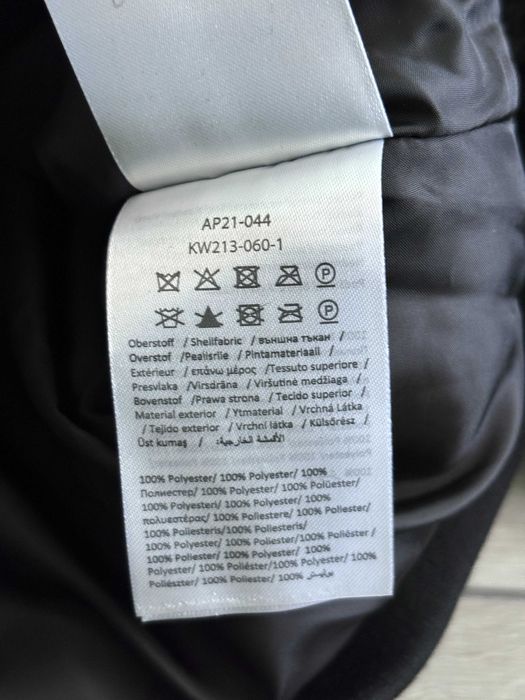 Чорна Шерпа Шуба Karl Kani Teddy M Розмір Куртка Тедді Кожух Оригінал