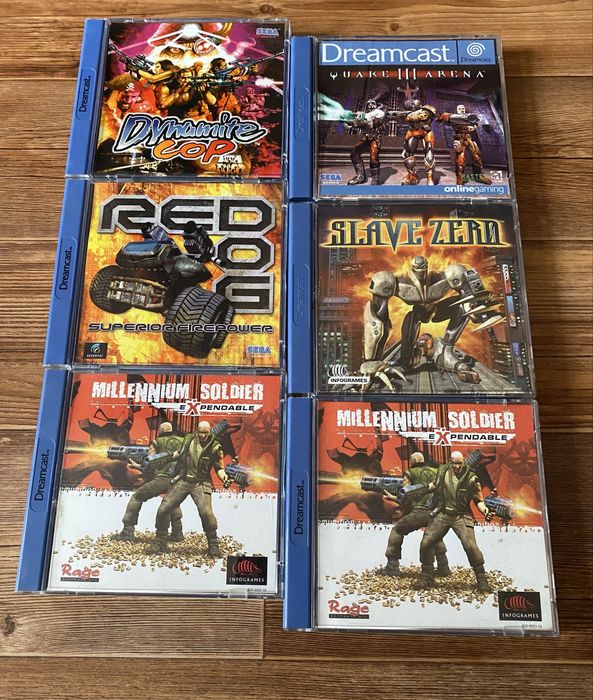 Sega Dreamcast: Resident Evil, Alone in the Dark, Sonic Adventure, UFC