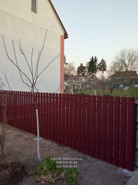 Металеві Штахети Штахетник Штакетник Металический Евроштакетник