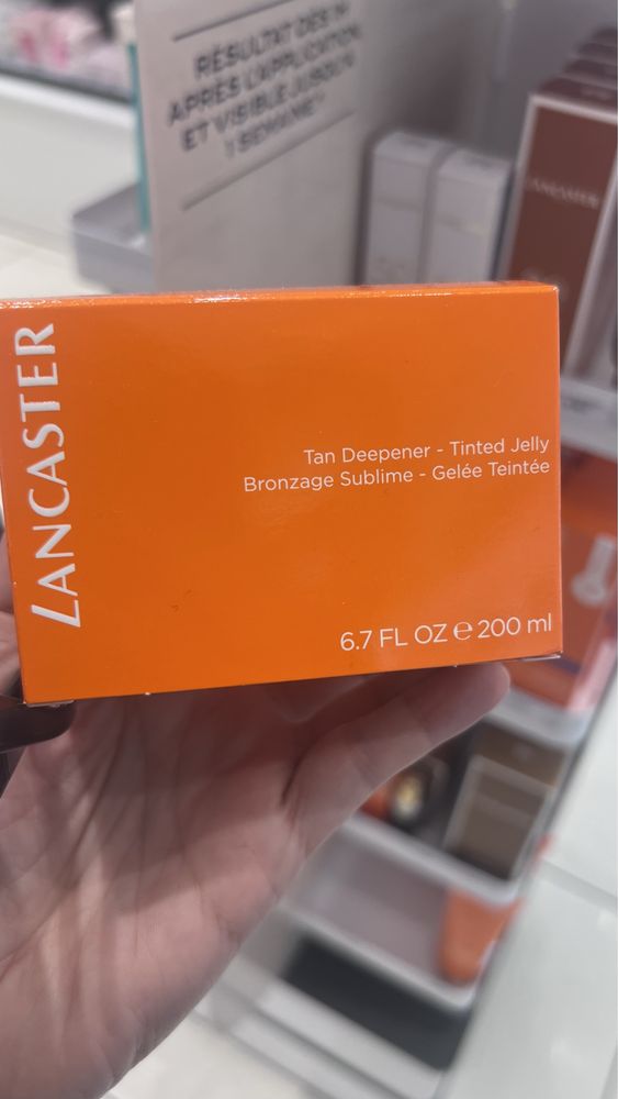 Солнцезащитный крем-усилитель загара Lancaster Tinted Tan Deepener