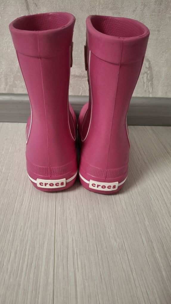 Гумові резинові чоботи Crocs 30розмір 19см