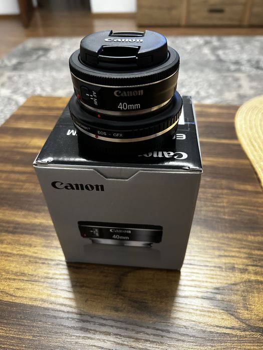 Canon 40mm F2.8 Stan igła