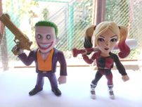 Фигурки Джокер и Харли,металл DC Comics