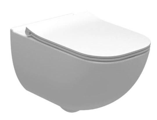 Унітаз підвісний Roca Palo Rimless з кришкою soft-close (A34H137000)