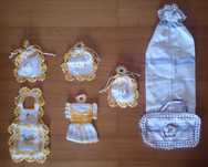 Conjunto 6 peças em crochê