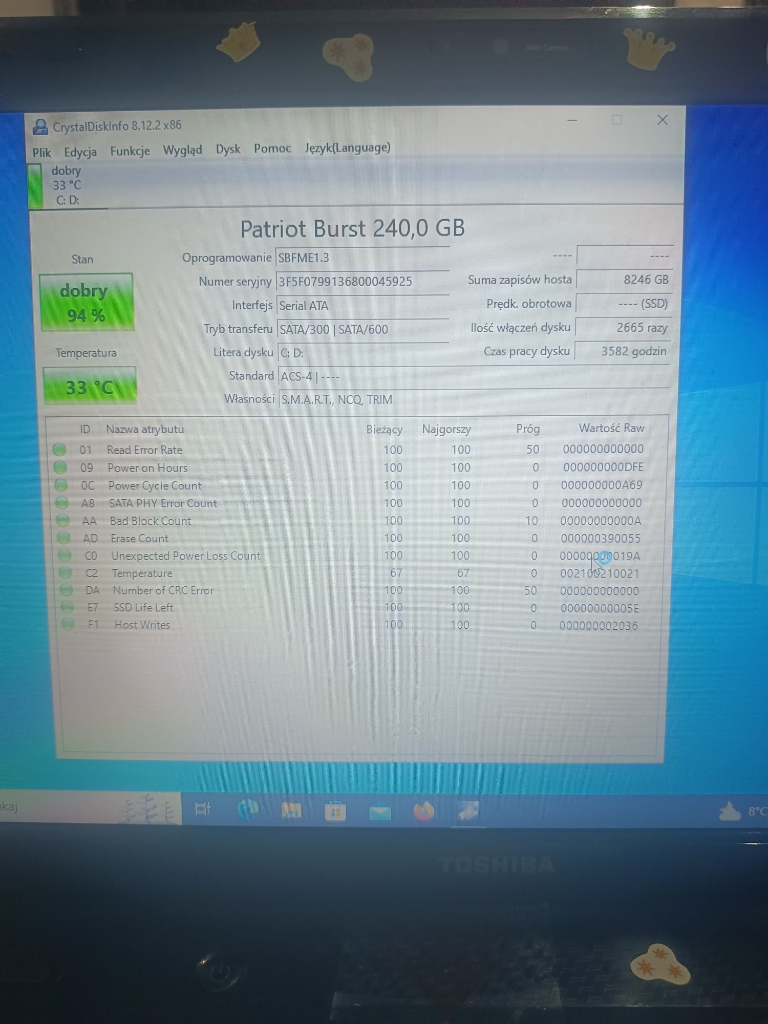 Laptop Toshiba satellite l650
