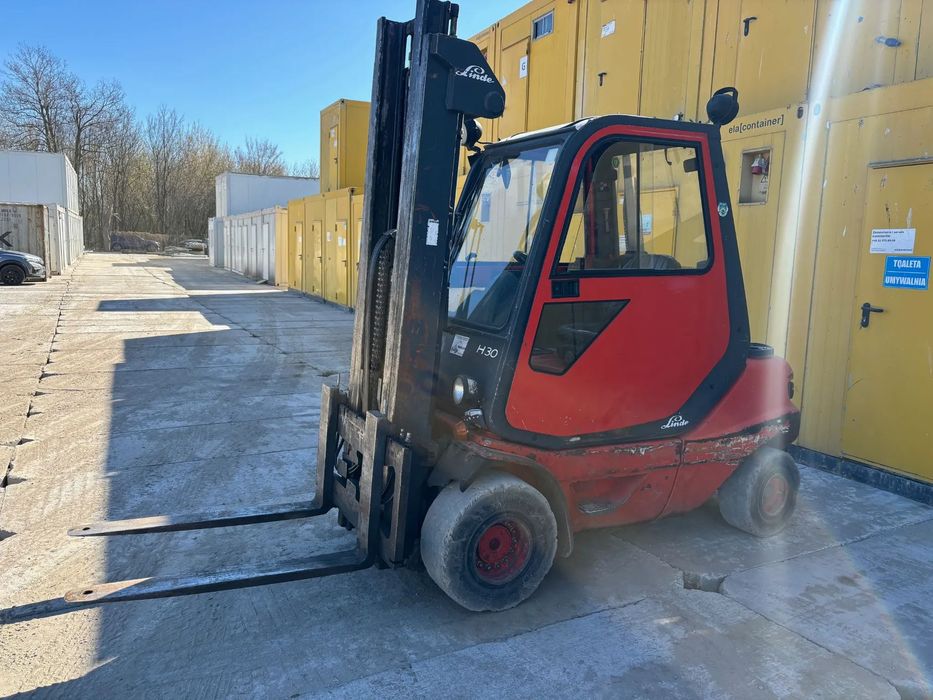 Linde H30D-03 Triplex / Kabina / Diesel