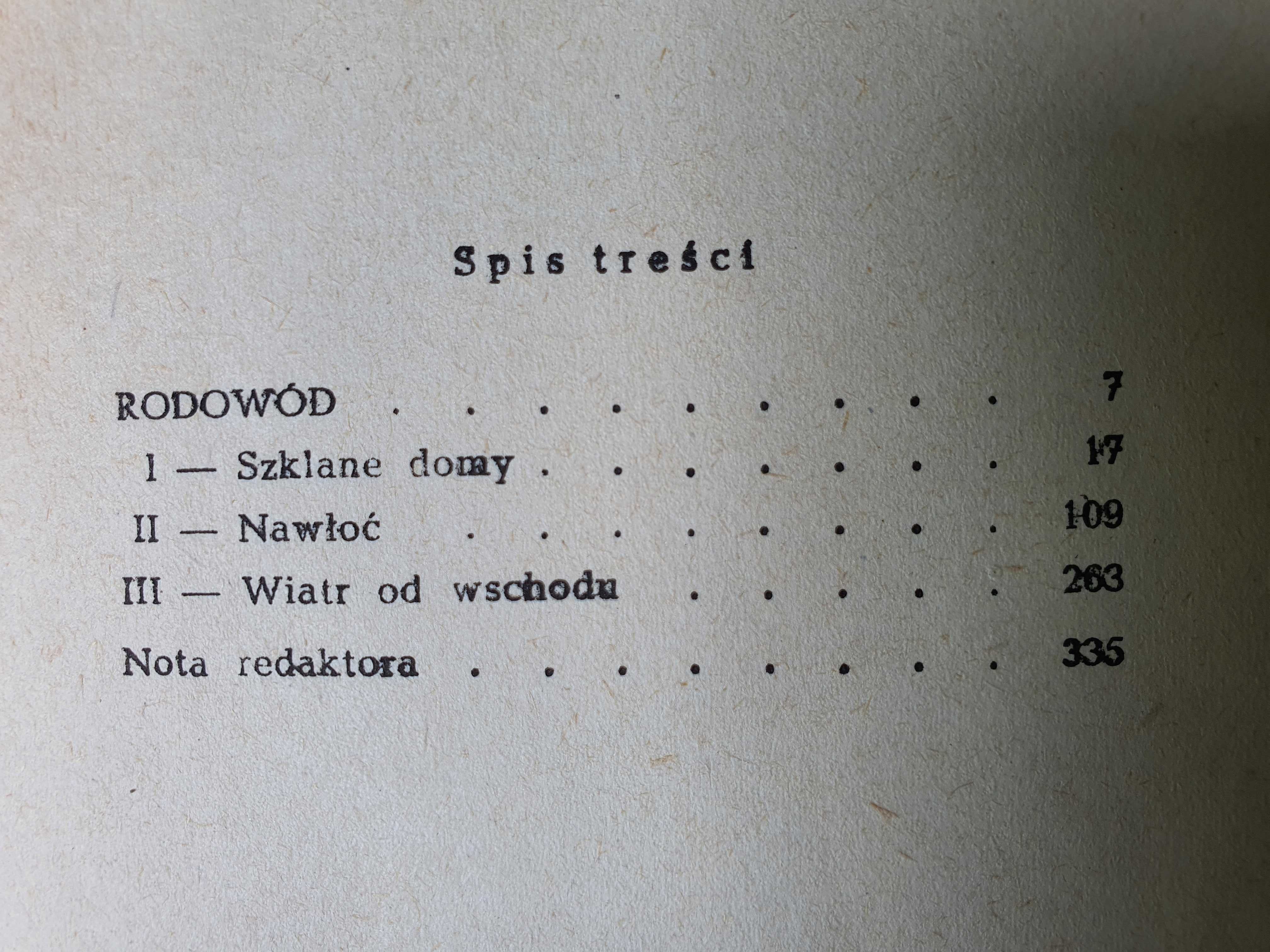 Przedwiośnie - Stefan Żeromski - wydanie z 1964 roku