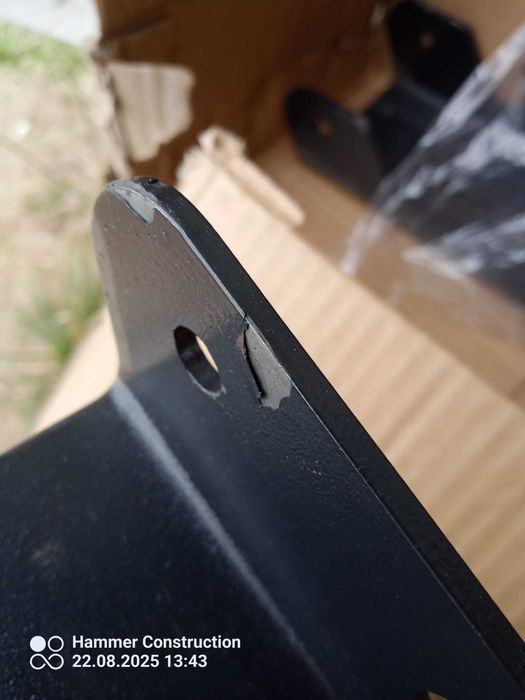 Stojak na hantle chromowane