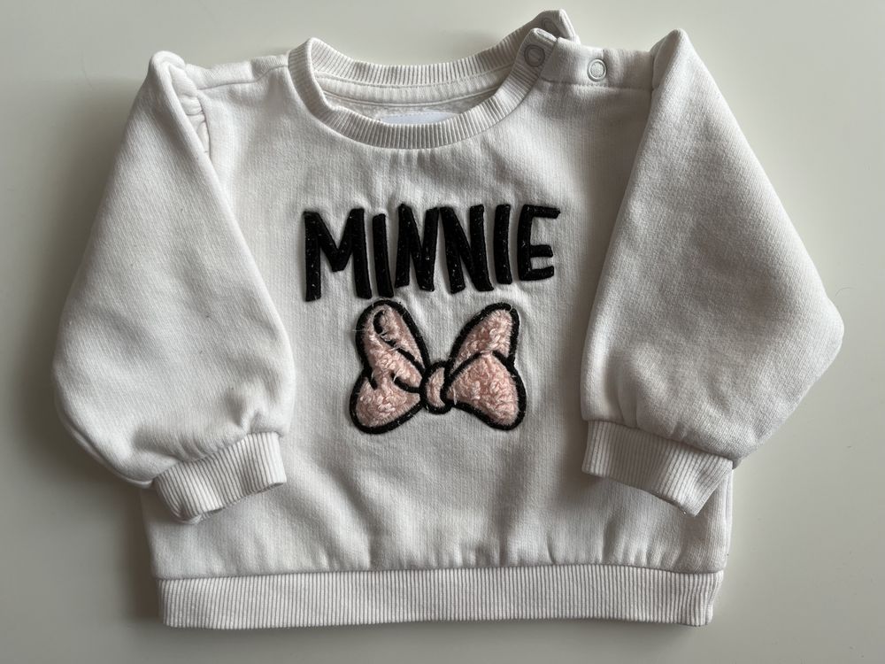 Bluza sweter niemowlęcy 68 Minnie Mouse Reserved