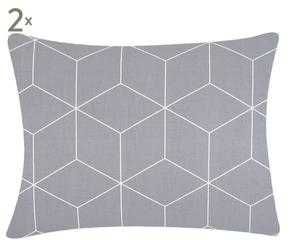 Dwie Poszewki 50x70cm Lynn Westwing 100% Bawełna