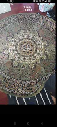 Carpete vintage redonda