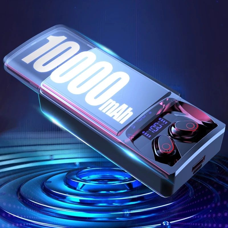 Беспроводные наушники–повербанк на 10000mAh