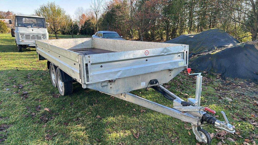 Humbaur HT 2500kg  Przyczepa dwuosiowa* 2500kg*sprowadzona z Niemiec*Bardzo solidna*1997r