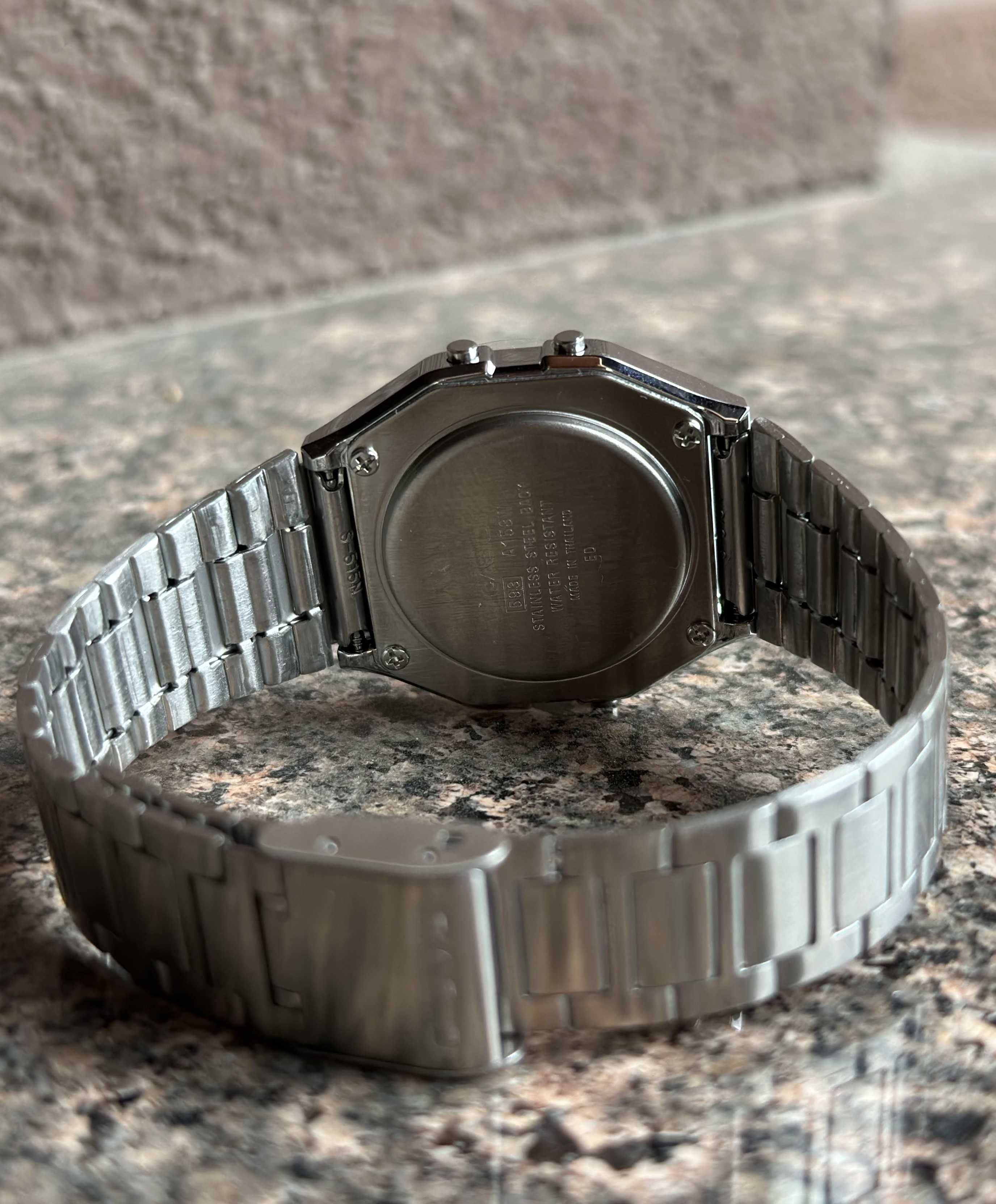 Оригінальний годинник Casio A158WA-1DF мужские часы