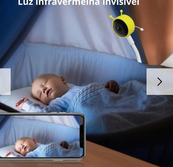 Baby Monitor 4K Q-BY01 . Portes Grátis