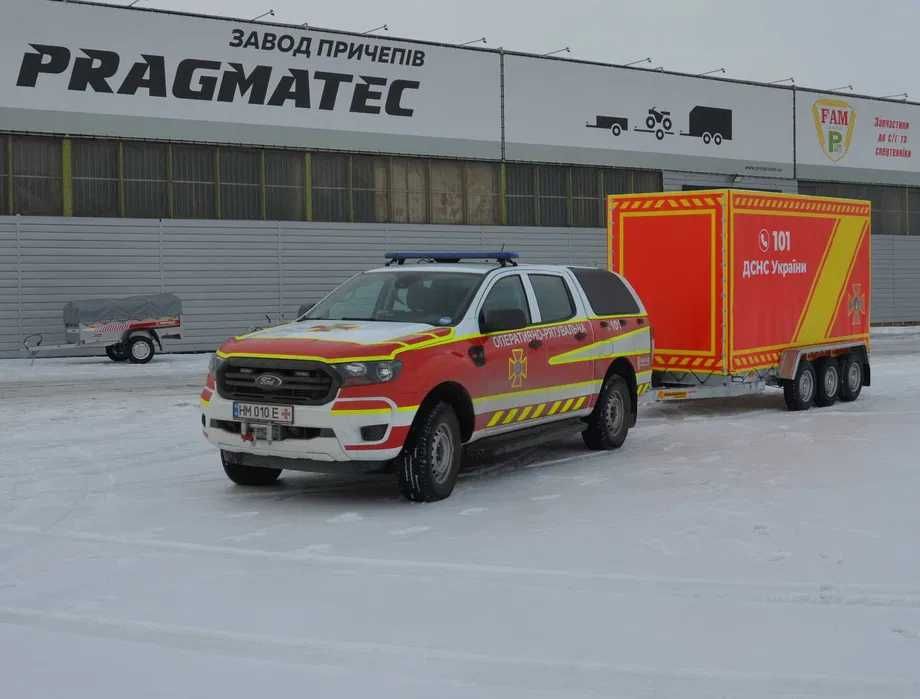 Прицеп для генератора PRAGMATEC, генераторний причіп ПРАГМАТЕК