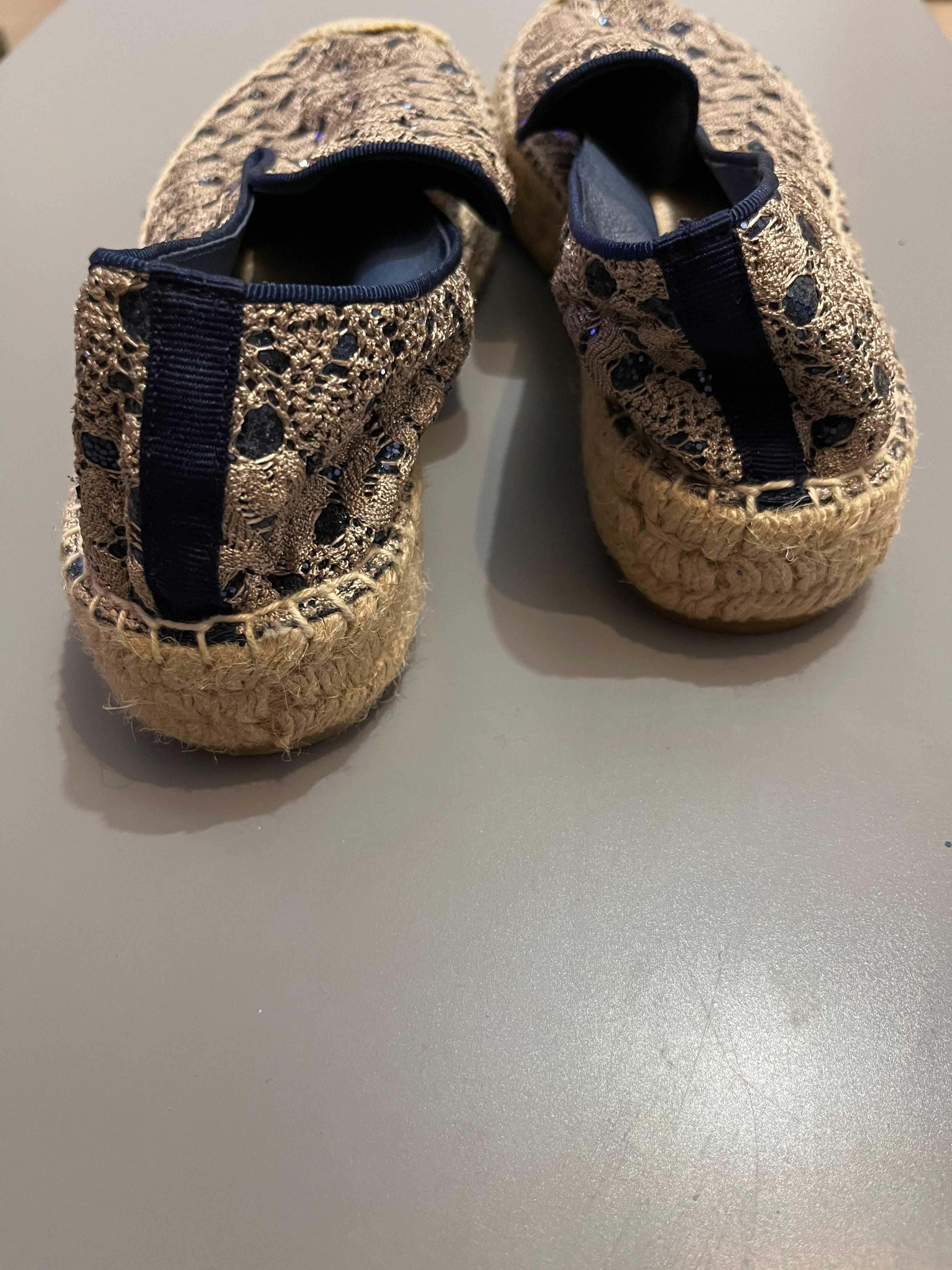 ASH nowe damskie espadryle, haftowane, roz. 38 negocjuj