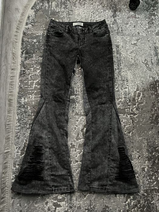 Кастомные клеш/flared джинсы