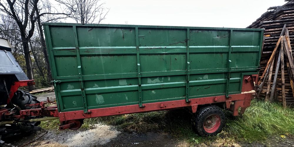 Przyczepa objetosciowa , samowyładowcza rozrutnik nie kiper wywrot