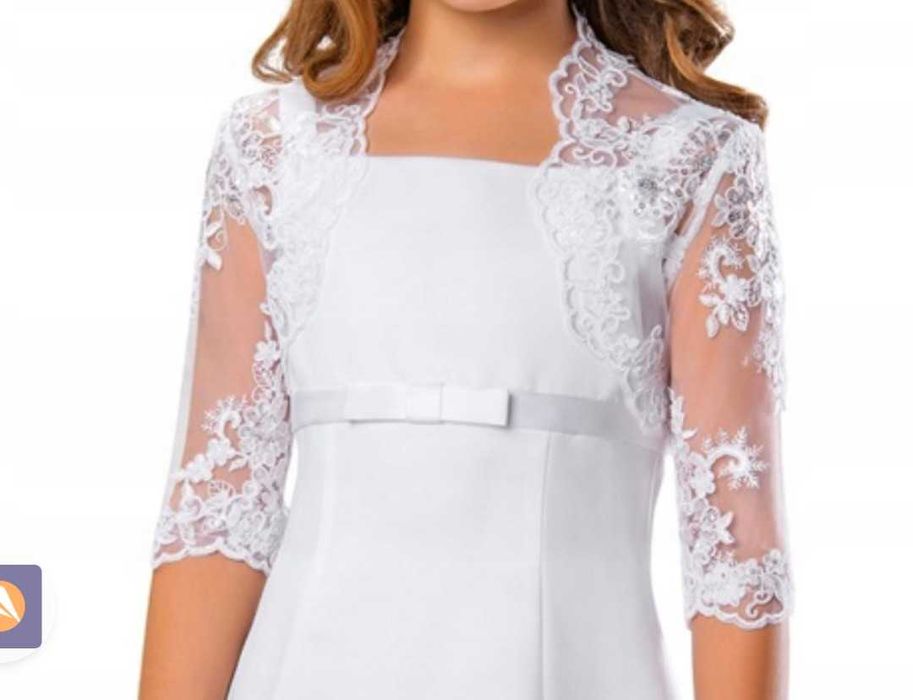 Bolerko dla szczupłej dziewczynki