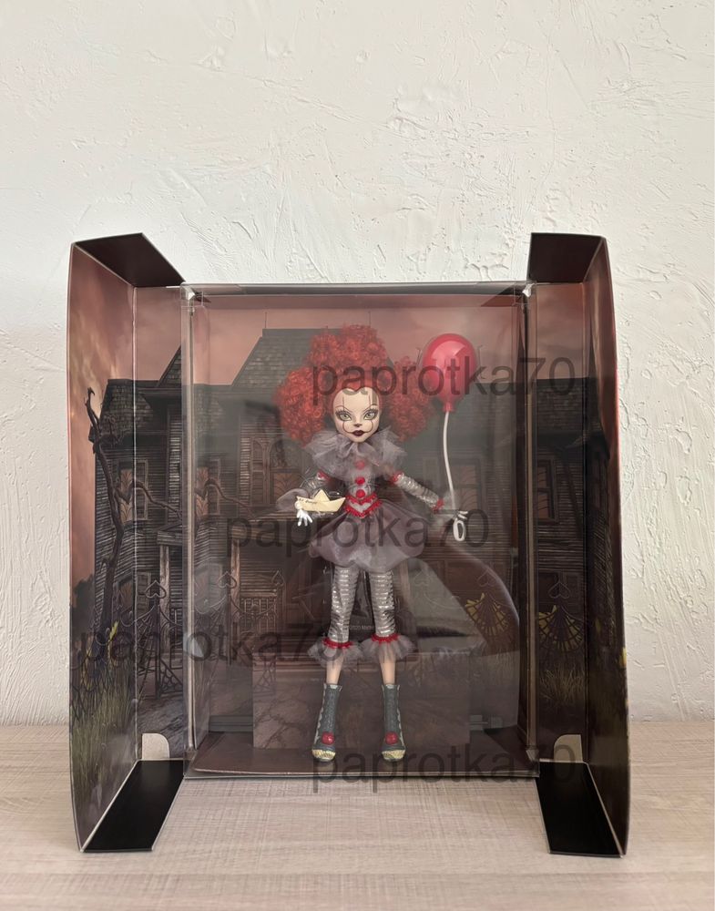 Monster High lalka Pennywise IT Skullector 2020 NIB