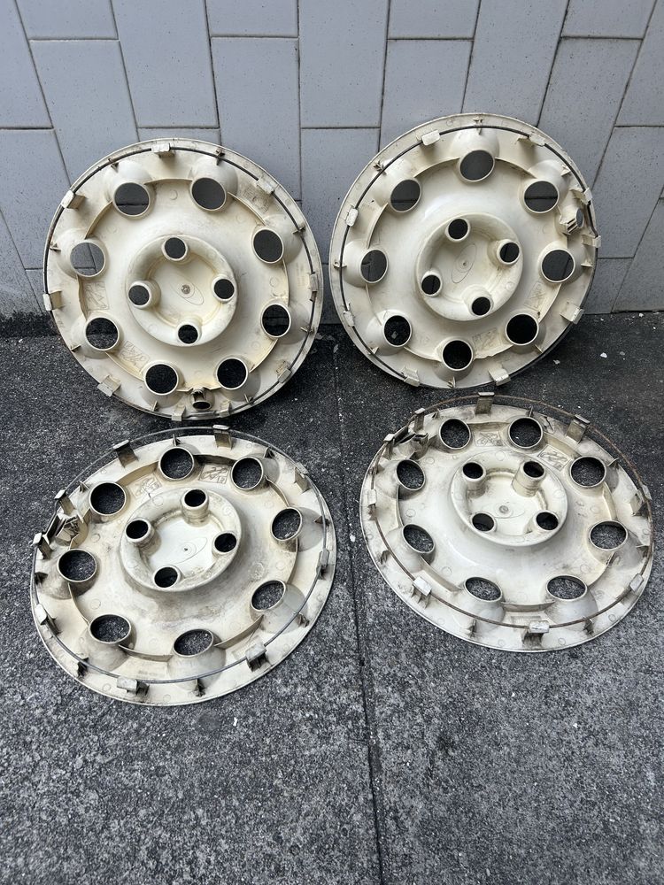 Jantes 4 tampões de roda 14’ Ford Escort XR3i mk4 cabrio