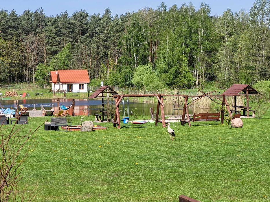 2 domki każdy dla 4 os: caloroczne, wysoki standard, balia ogrodowa