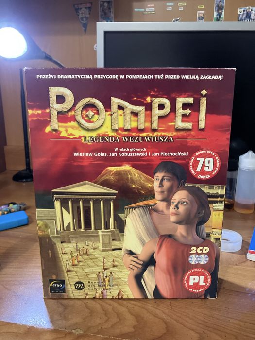 Big Box: Pompei: Legenda Wezuwiusza,sam Box,stan idelany