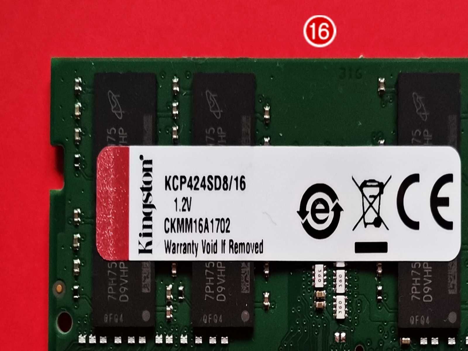 DDR4 16GB KingSton 2400