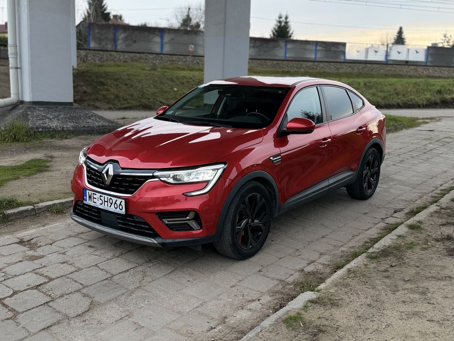 Renault Arkana 1.3 1 wlasciciel Bezwypadkowa Serwisowana Leasing Fvat