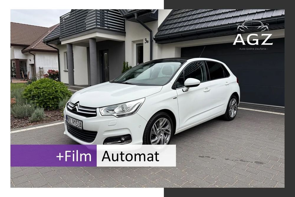 Citroën C4 Automat Panoramiczny dach Zadbany Wwa gwarancja w cenie! #VXLV