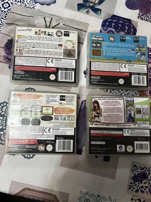 Vendo jogos nintendo ds