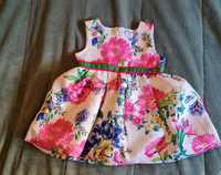 Vestido floral menina