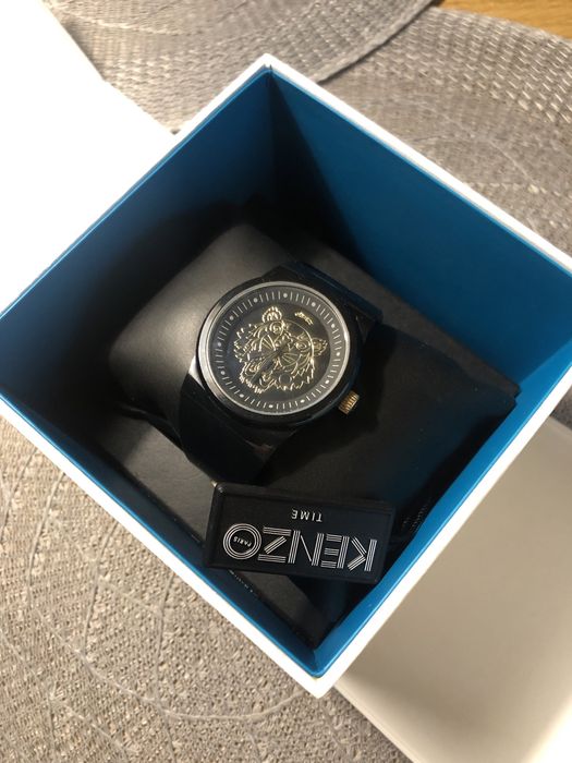 Zegarek Kenzo czarno-złoty