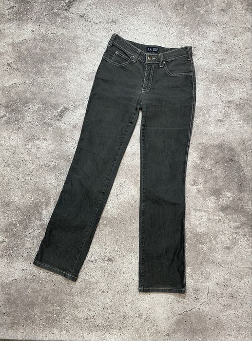Женские джинсы брюки Armani Jeans Xs/S оригинал серые черные лофт