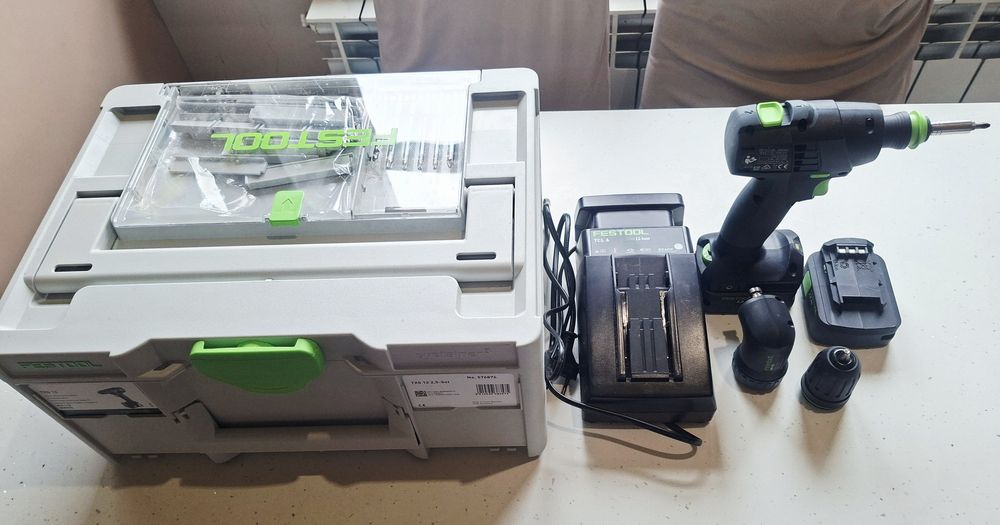 Wkrętarka festool txs nowa 2025 set