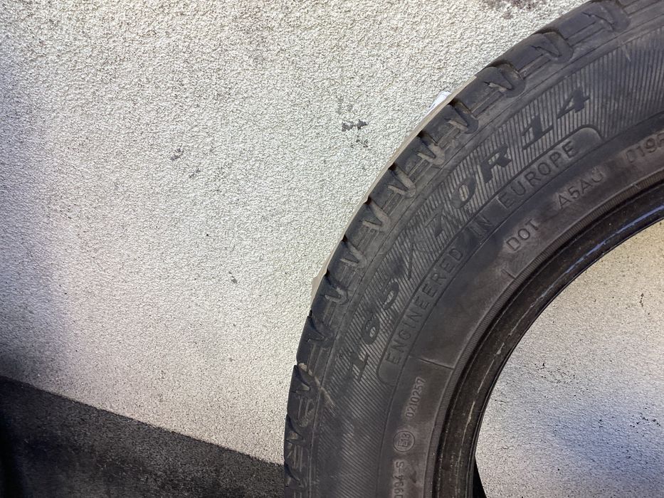 DĘBICA  165/70r14 2szt  opony Lato letnie 4mm