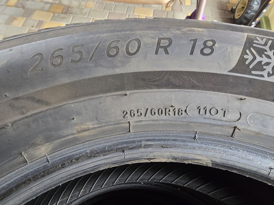 Продам резину Мишлен 265.60.18 зимние