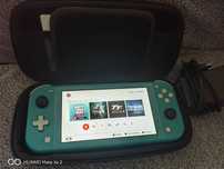 Switch Lite CFW, karta 64gb, analogi z Hallem
