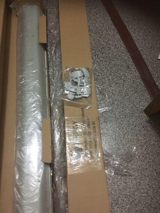 Поодам новый светильник влагостойкий квант 126.6 х 12.5 х 9.4 см