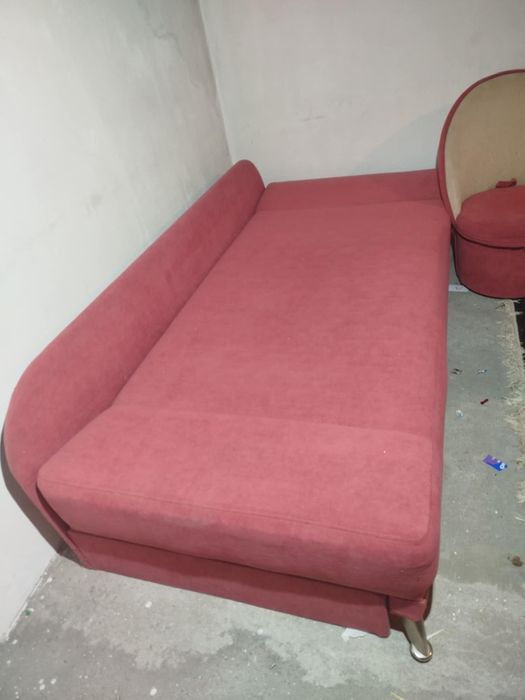 Łóżko tapczan tapicerowany fotel