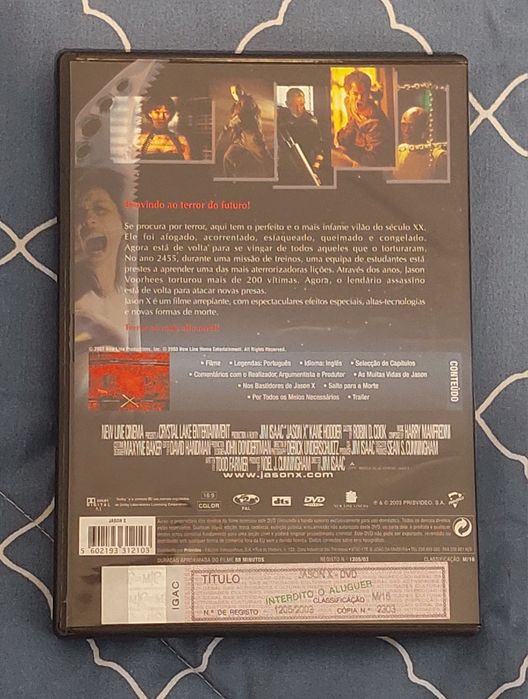 Jason X  (DVD)       .