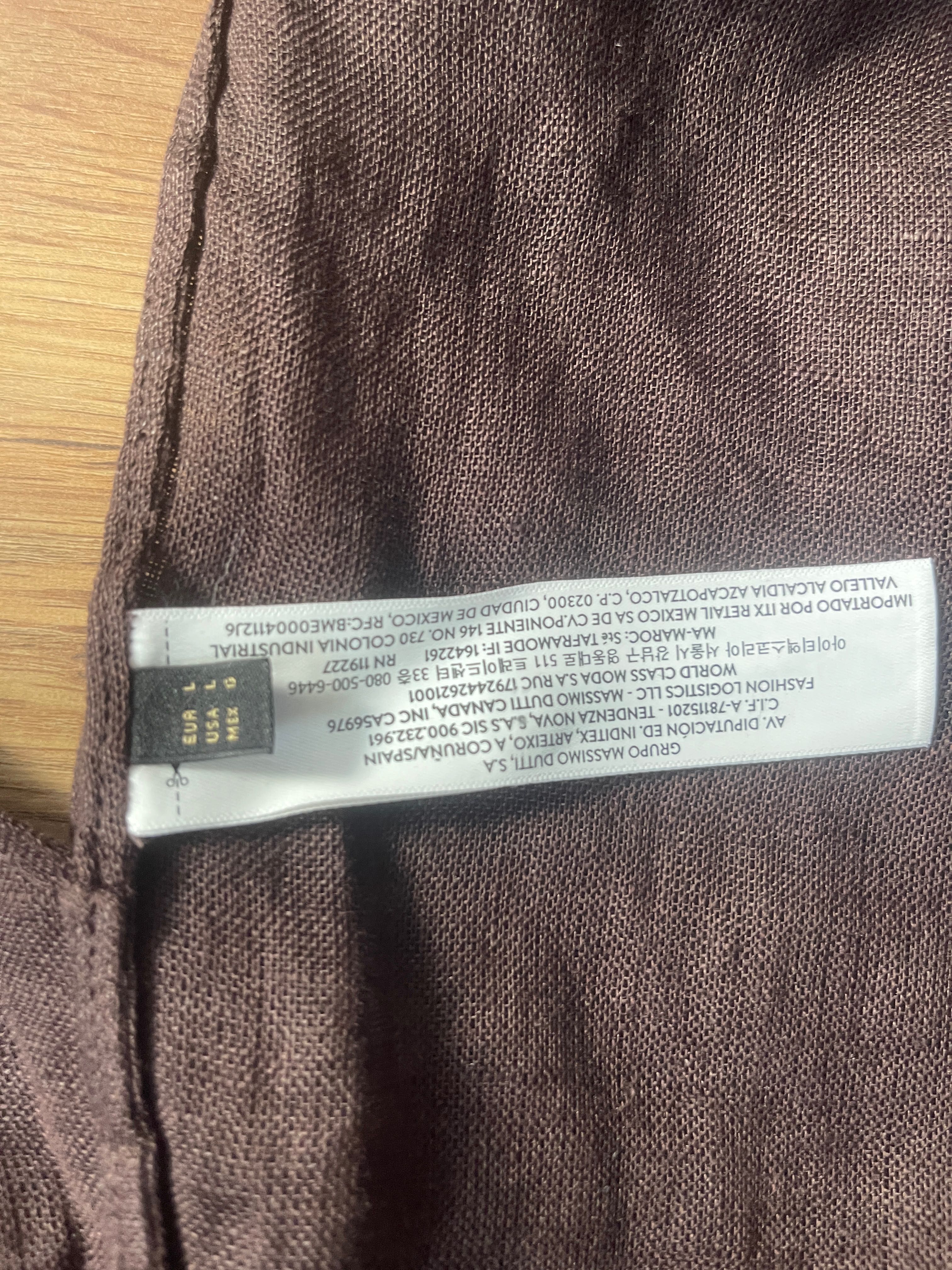 Туніка накидка сукня Massimo Dutti р.L. Oversize